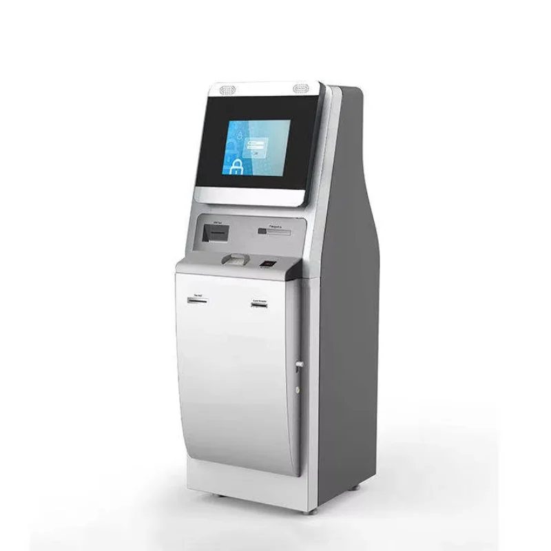 Outdoor Self Service Bill Payment Parking Kiosk Multi Touch Screen Kiosk Cash Ragistar Bank Atm Machine Cash Acceptor Machine-4