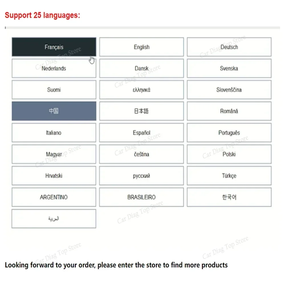 Cars diagnostic software Diagbox V9.85 work with PP2000 Le-xia3 For Peo-geot For Cit-roen Resets Adaptations Original install-3