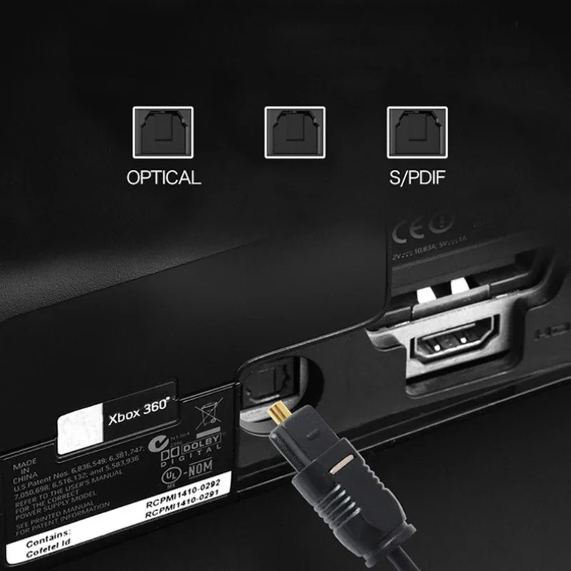 For Toslink Gold-Plated Digital Optical Audio Cable 1m 1.5m 2m 3 / 5m 10m 15m 20m SPDIF MD DVD Gold-Plated Cable High Quality #2-6