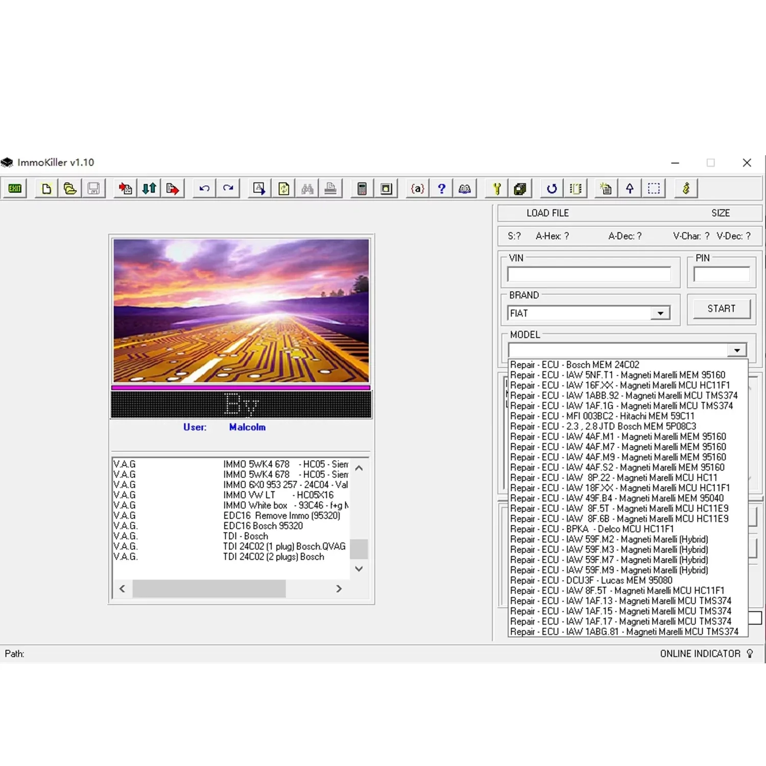 2025 Hot sell ImmoKiller V1.10 New IMMO Off Software v1.1 ECU Programmer IMMO SERVICE TOOL V1.2 Immo Off Software 2 in 1-6