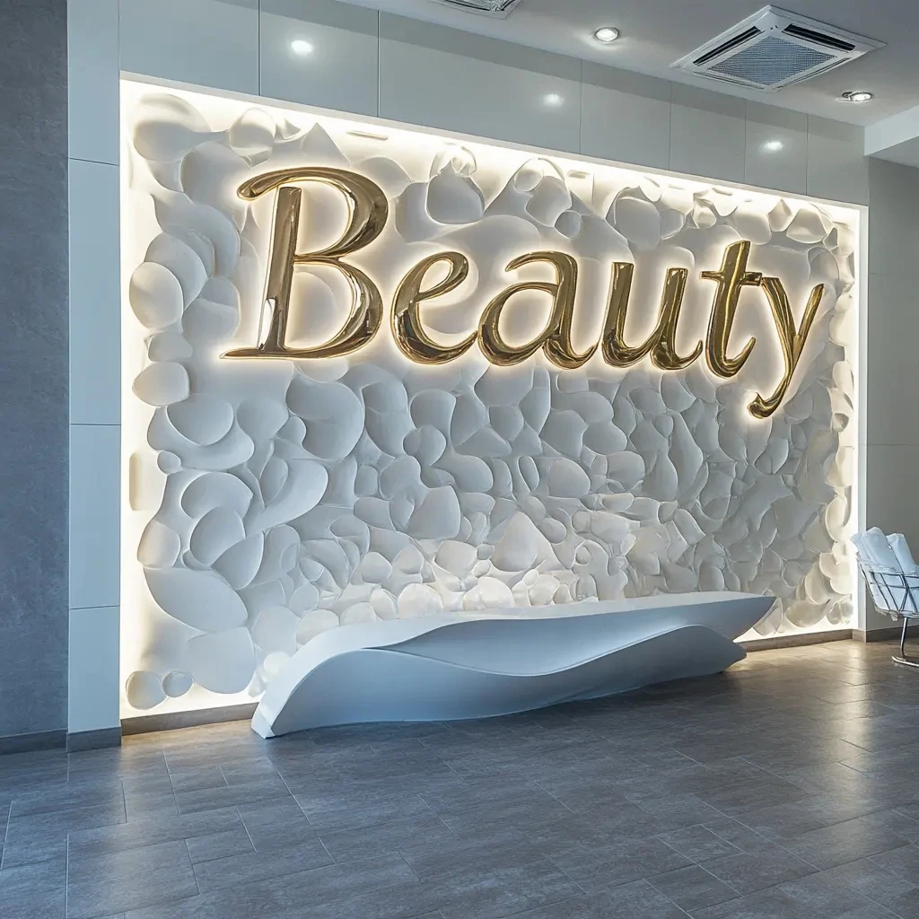 Customized 3D LED Signage Illuminated Business Name Plaque Outdoor Advertising Backlit Company Letter Sign Design-3