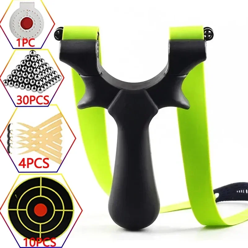 Precise Aiming Slingsshot Powerful Cross Firing Slingshot Tirachinas Super Potential Para Caza Catapult Hunting Accessories-6