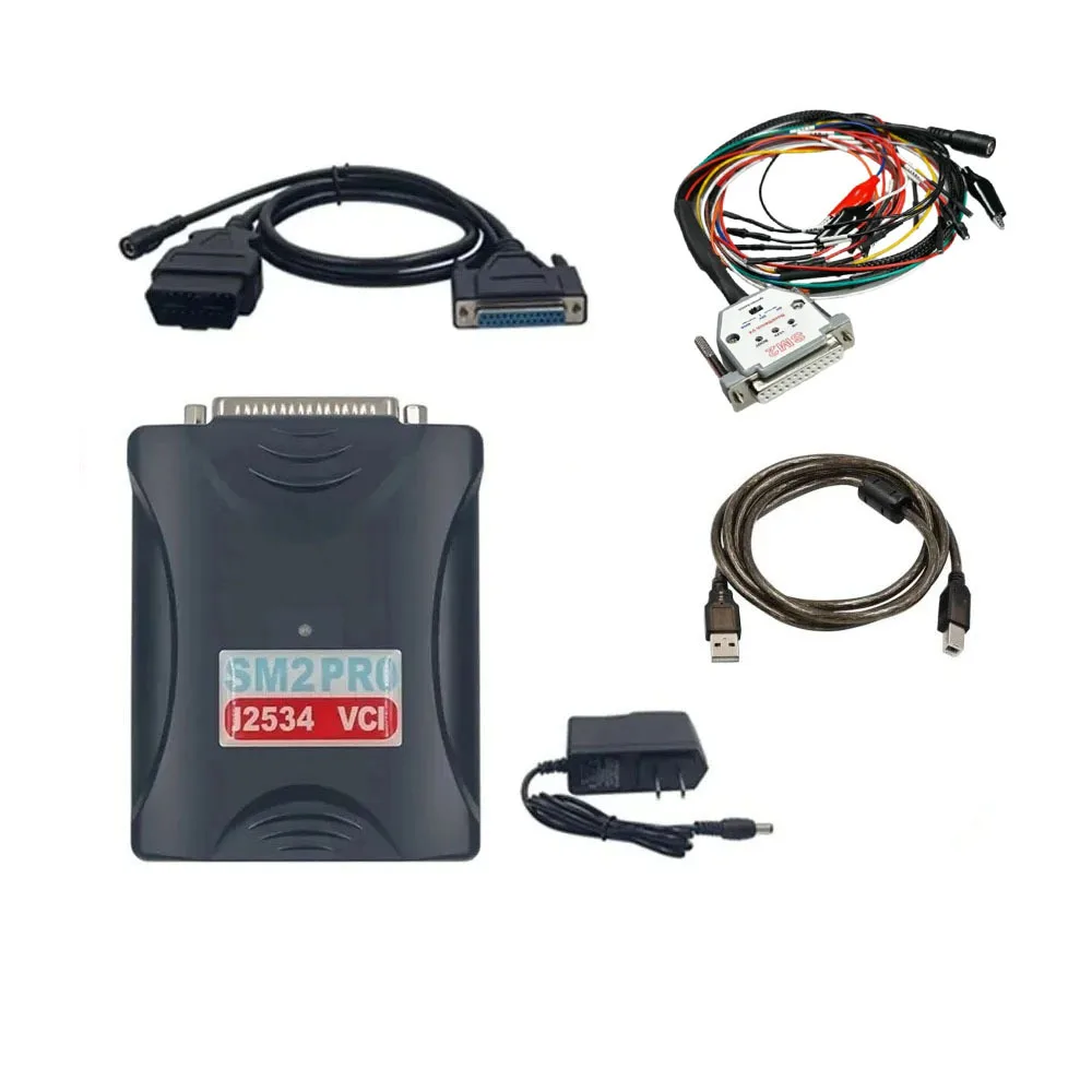 SM2 PRO J2534 Professional Automotive Diagnostics and Programming Tool Electric Code Reader in English Language