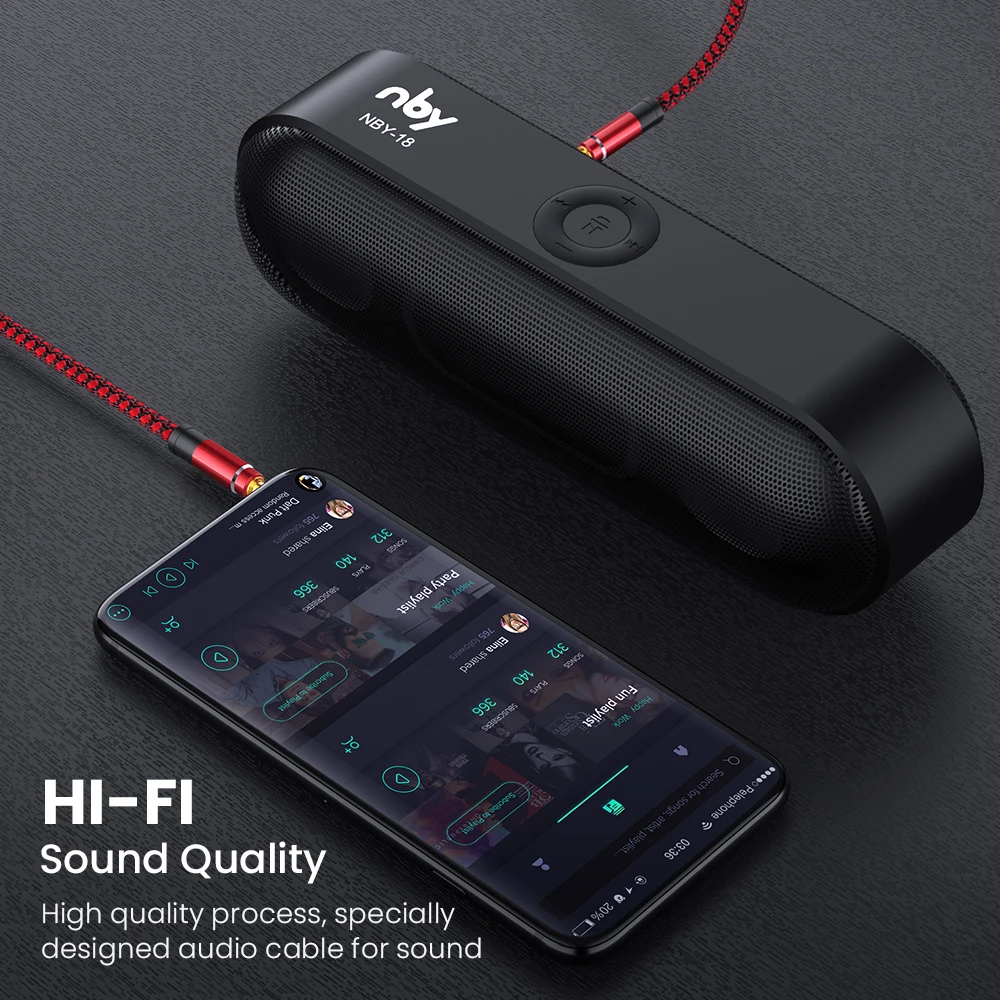 NNBILI 1.5M Jack 3.5mm Audio Cable Nylon Braid 3.5mm Car AUX Cable Headphone Extension Code for Phone MP3 Car Headset Speaker-4