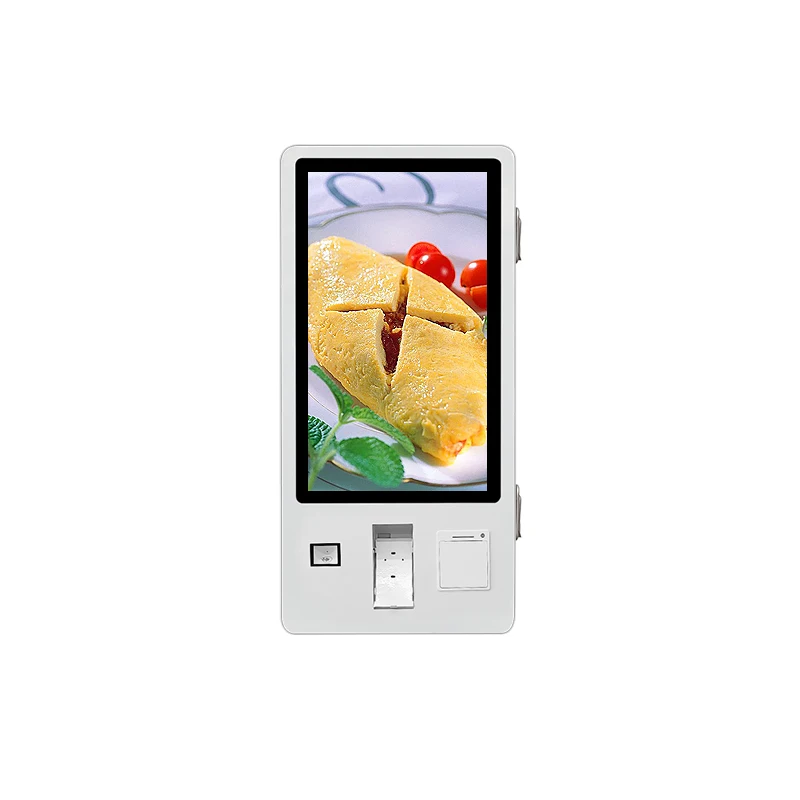 24 27 32 43 Inch Supermarket Self Check Out Touch Screen Kiosk Android PC All In One Self Service Pos Terminal-4