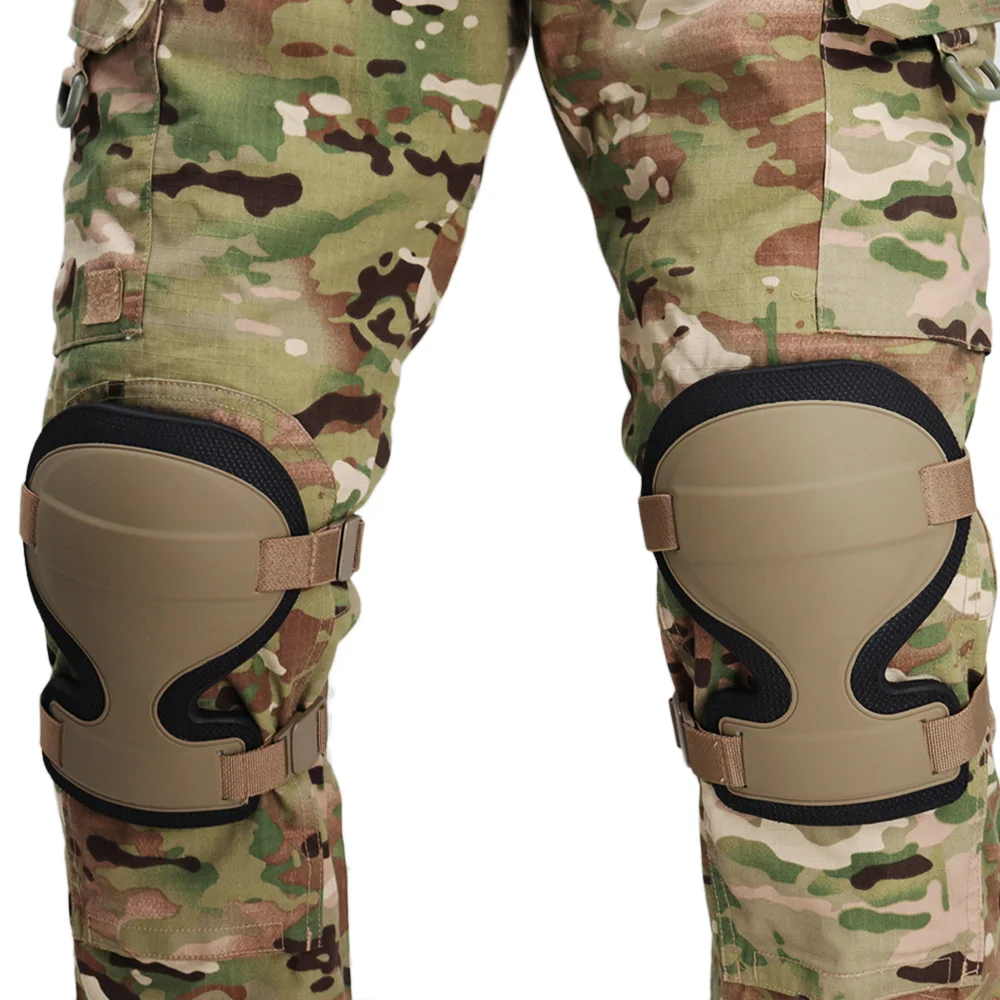Upgraded Version II Tactical ARC Style Training Kneepads Combat Knee Pads Outdoor Sport Hiking Airsoft Hunting Kneepad-6