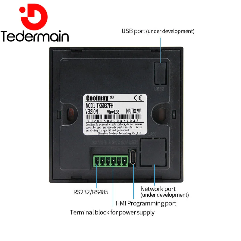 COOLMAY HMI touch screen 4.3 