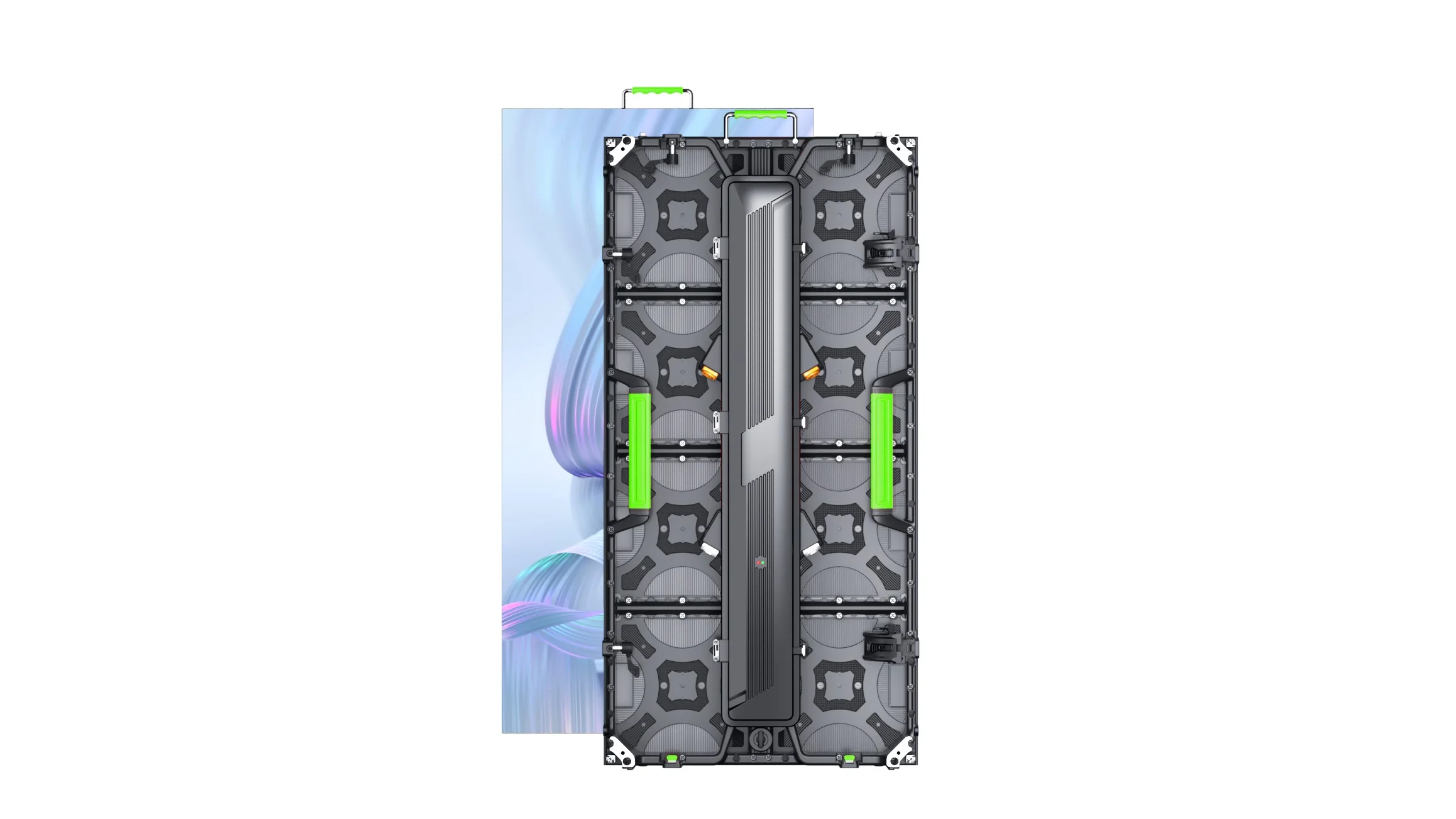 Stage P3.91 outdoor LED display screen, 500mmX1000mm die cast aluminum box, with good screen display effect-4