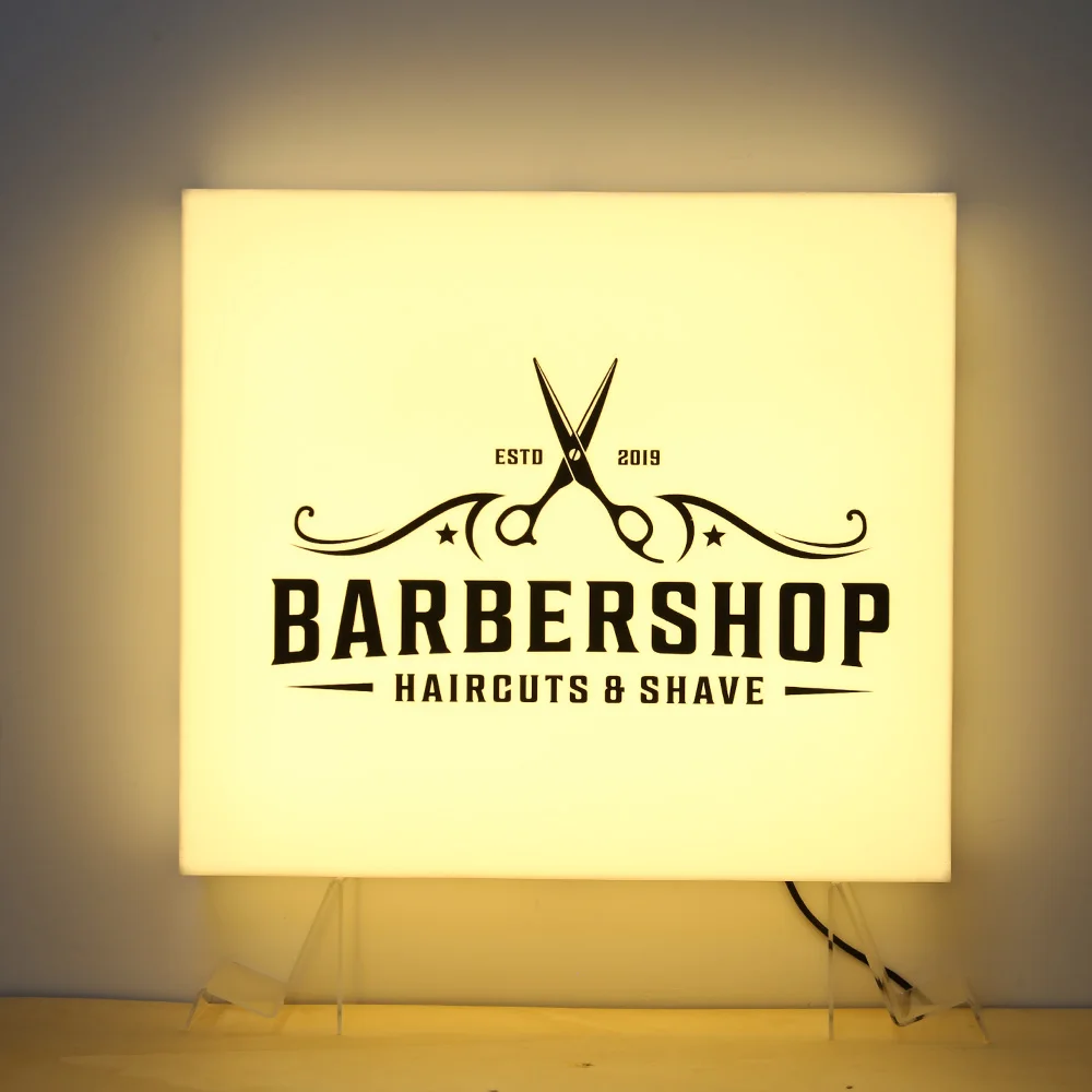 Business Signs Custom Light Sign for Company Shop Indoor Outdoor Wall Lamp Customised Signage Logo Signboard Advertising Ligting-2