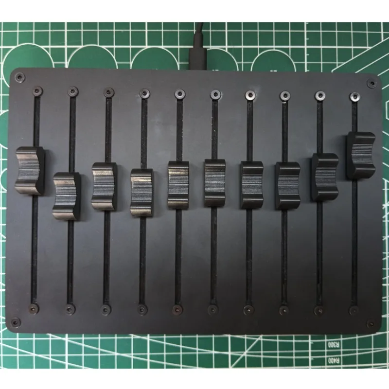 10-way Fader Can Customize CC Information USB Interface Music Hosting Software with MIDI Controller
