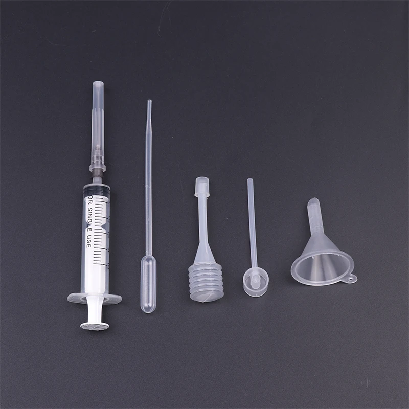 6Pcs/Set Perfume Refill Tools Set Plastic Diffuser Syringe Straw Dropper Funnel Spray Dispensing Required Dispenser Accessories-2