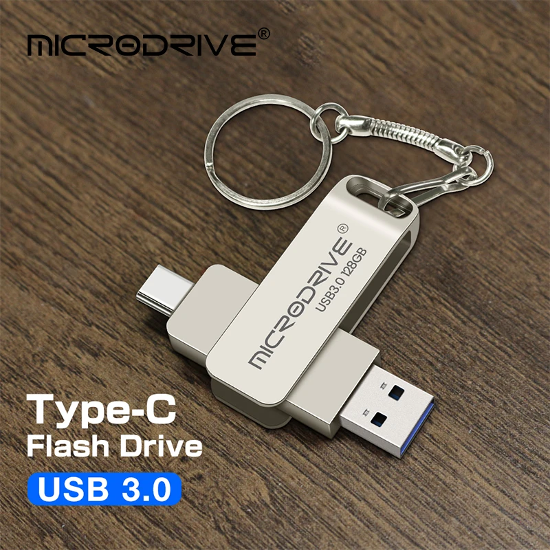 Type C Usb Flash Drives 3.0 128gb pendrive 64gb флэш-накопител stick Type-c Pen Drive for Phone PC gift-6