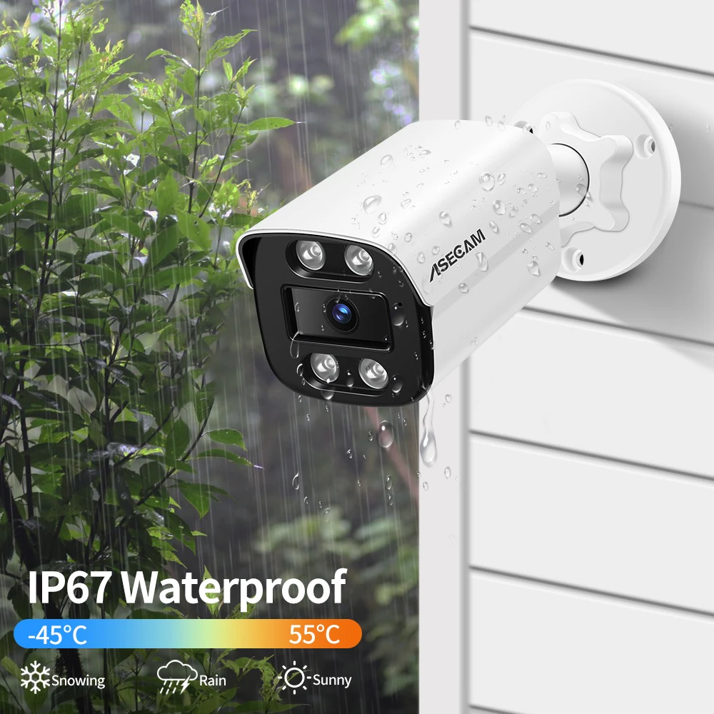 New 4K 8MP IP Camera Audio Outdoor POE H.265 Onvif Metal Bullet Home Color Night Vision Surveillance Camera-5