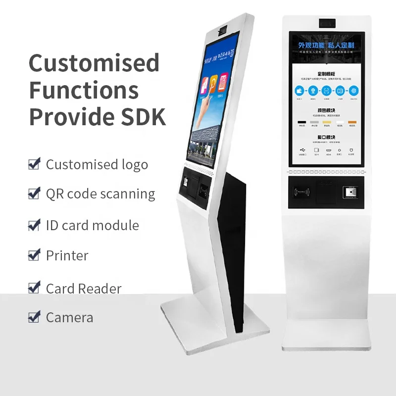 THLEE Custom Self-service Photo Printing Kiosk 21.5 Inch Unmanned Payment Terminal Bill Payment Kiosk-6