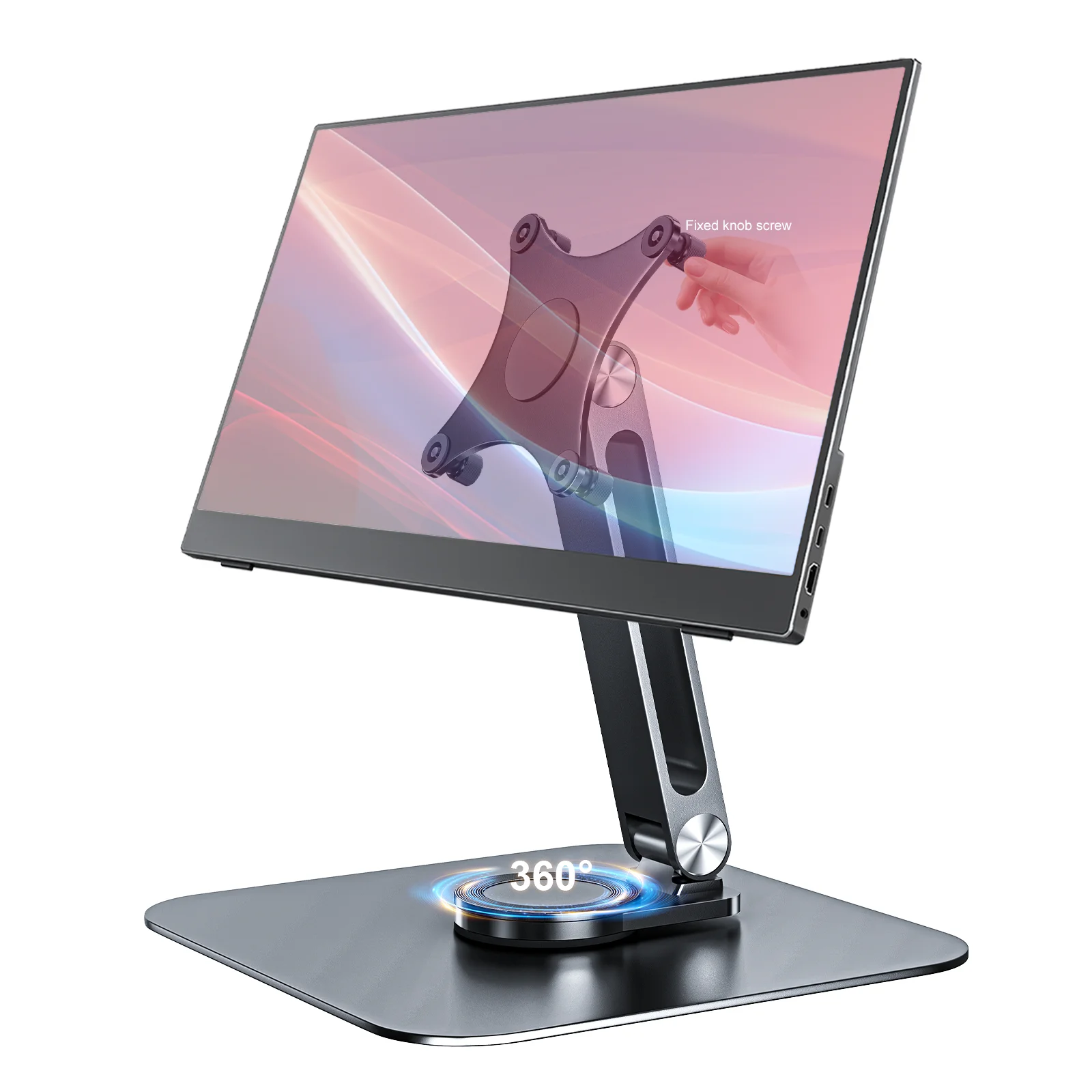 HOWENS 15.6 inch 4K FHD Portable Monitor Screen Dual Speakers HDR IPS RGB Gaming Display for Laptop Switch Xbox PS4/5 with Stand-6