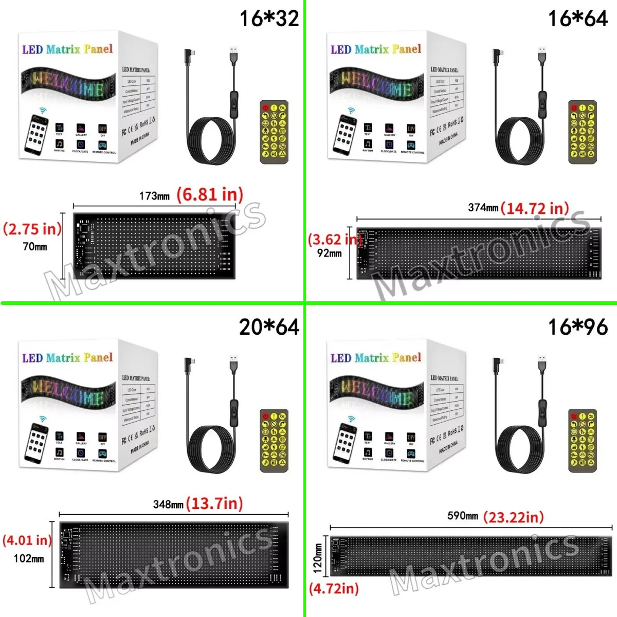 LED Car Truck Evil's Eye Light Sign Animation LED Matrix Pixel Panel DIY Multilingual Programmable LED Panel Flexible Display Ad-2