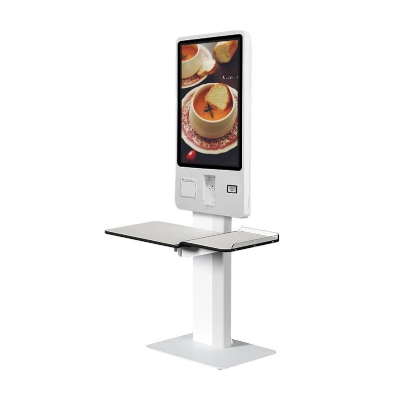 24 27 32 43 Inch Supermarket Self Check Out Touch Screen Kiosk Android PC All In One Self Service Pos Terminal-3