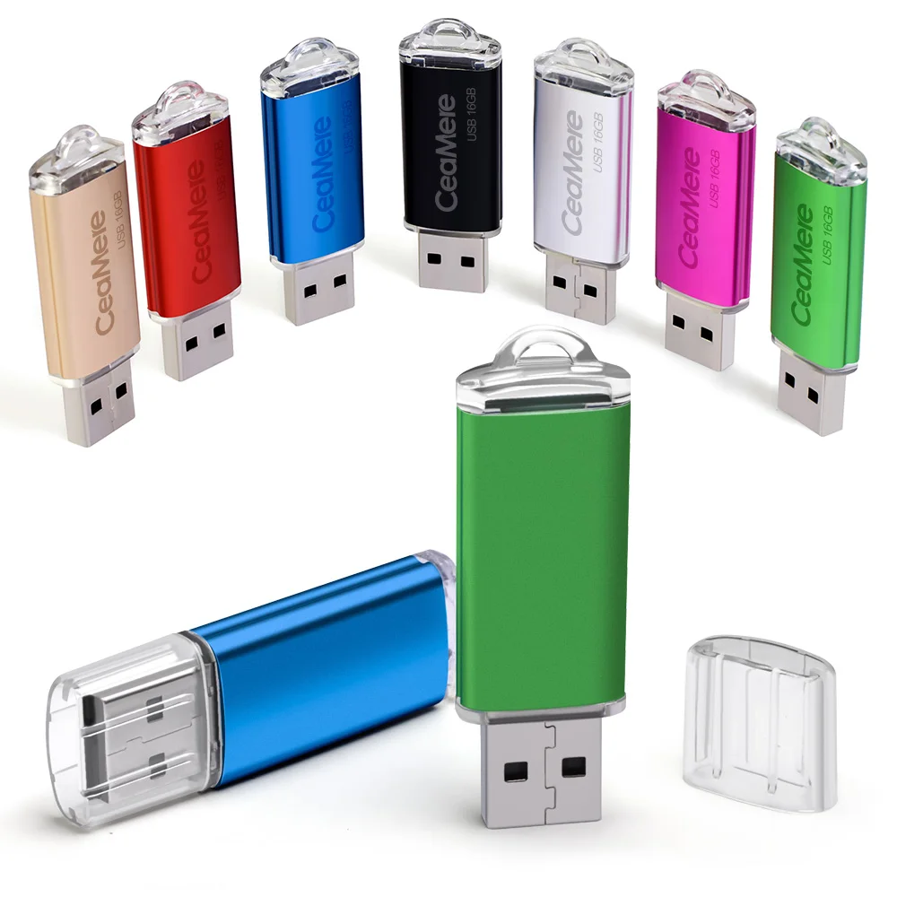 100PCS custom Flash Drive Pen Drive 4GB 8GB 16GB 32GB 64GB High Speed Usb Stick 2. 0 memoria stick memory Flash Drive Pendrive-6