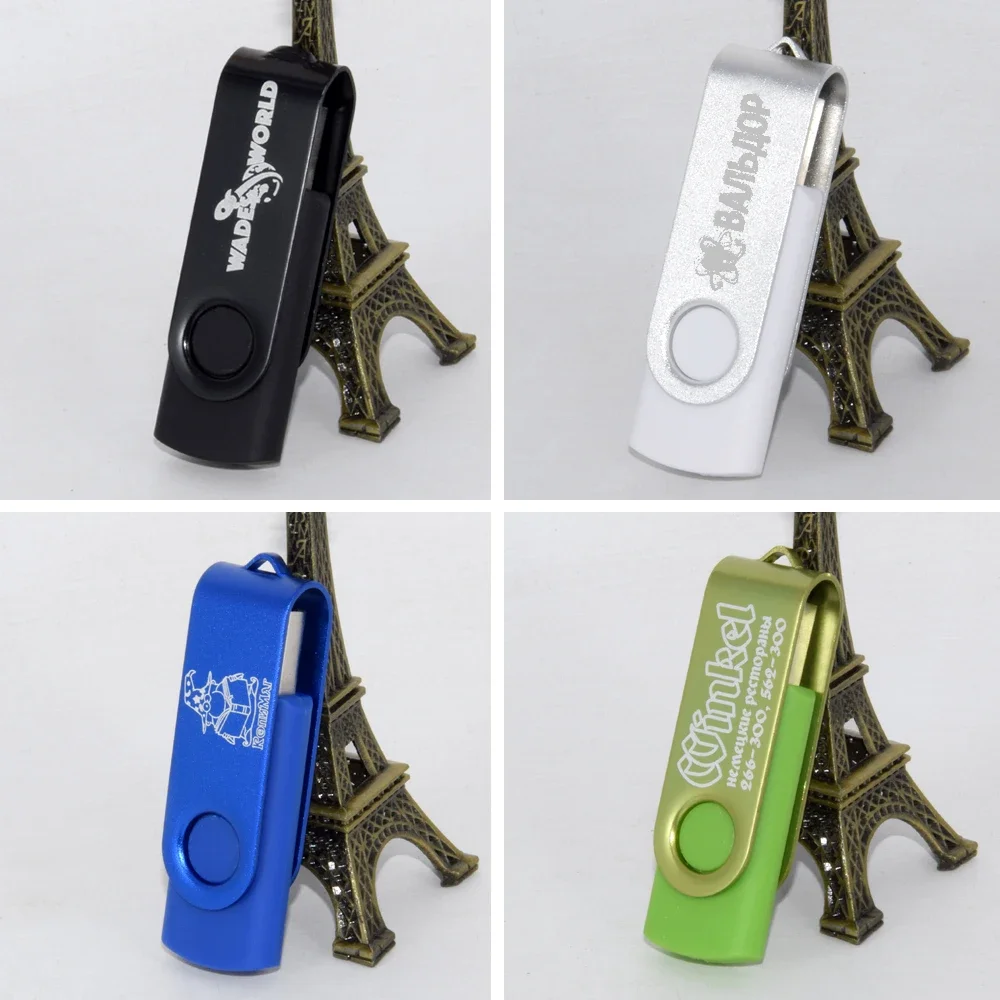 50PCS USB 2.0 Flash Drive 128MB 1GB 2GB 4GB 8GB Pen Drive 16GB Pendrive 32GB 64GB 128GB Memory Flash Disk Free Laser Logo-3