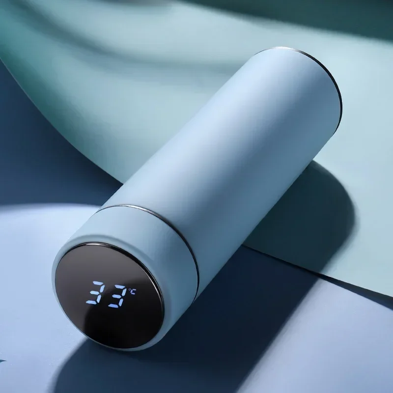500ML Temperature Display Thermos Cup Stainless Steel Divided Thermos Bottle Outdoor Vacuum Insulated Cup Father's Day Gift-4