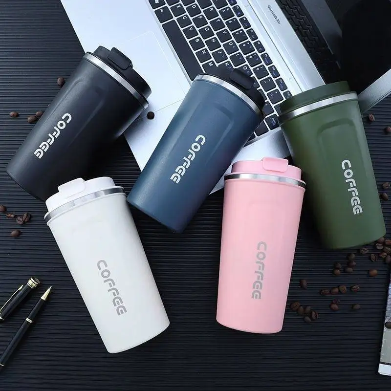 380/510ML Travel Stainless Steel Coffee Cup Thermal Mug Leak-Proof Thermos Bottle Tea Coffee Mug Vacuum Flask Insulated Cups Hot-5