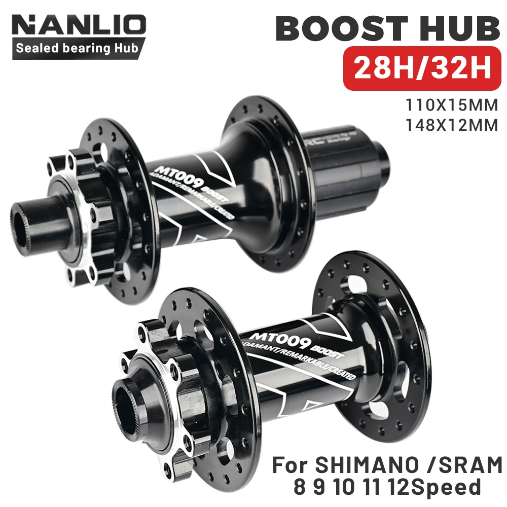 ARC MT009 BOOST Bicycle Hubs MTB BIKE HUB 6 pawls 3 tooth 114 clicks Sealed Bearing 32 Hole For HG 8 9 10 11 MS XD 12S-3