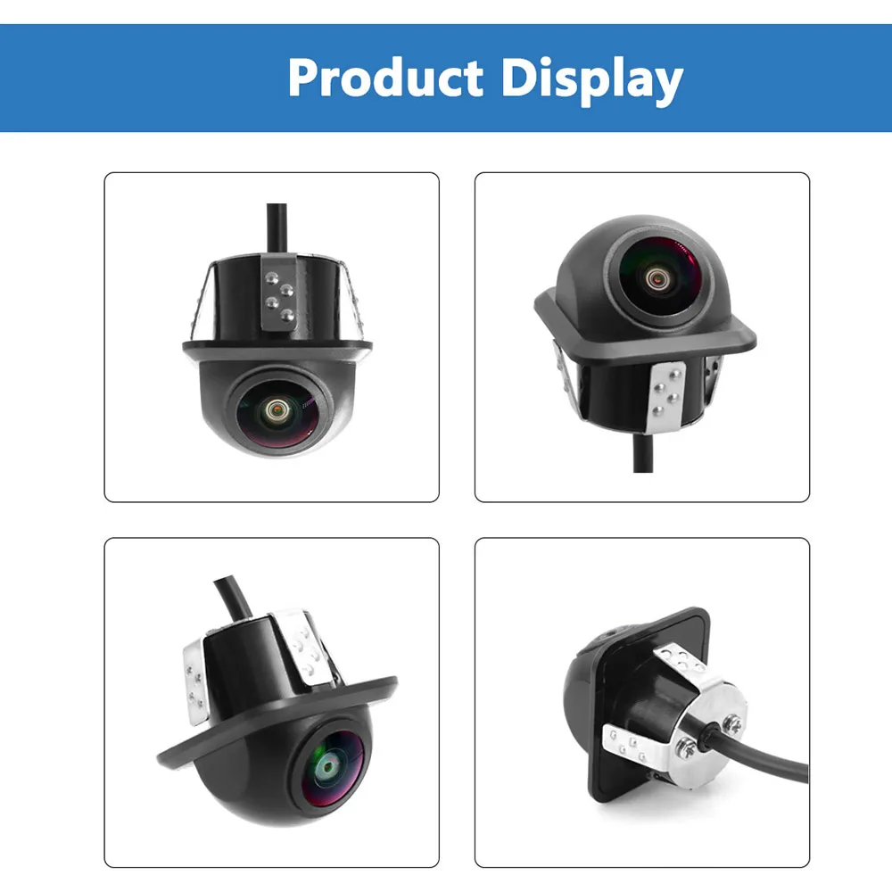 SMARTOUR Car Rear View Camera 1080P Night Vision Reversing Auto Parking Monitor CCD Waterproof 170 Degree HD Video Fish Eye Lens-6
