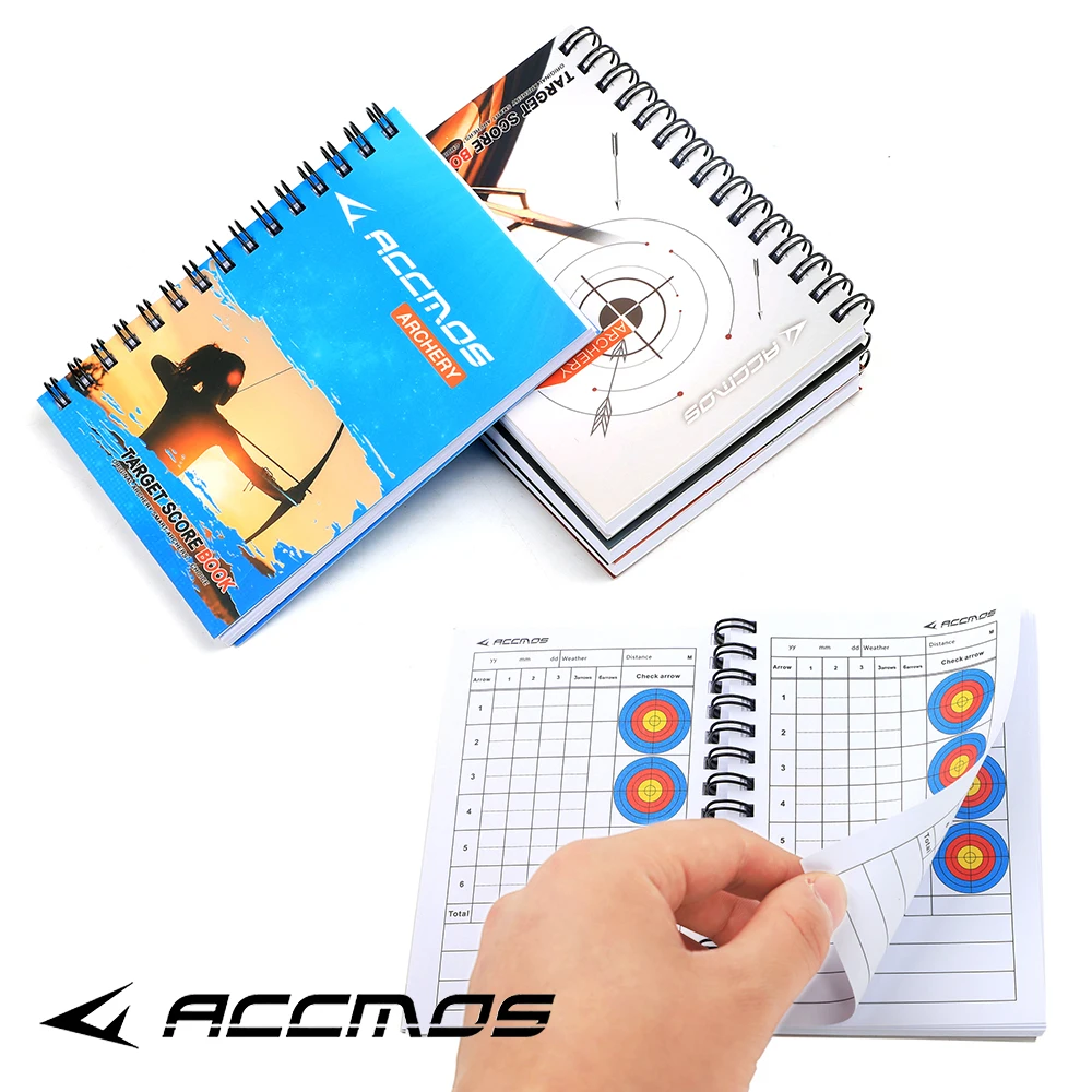 3pcs Accmos Archery Target Score Book Points Original-3