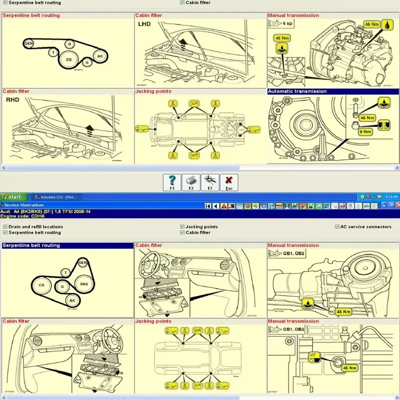 Newest Version Autodata 3.45 Auto Repair Software Auto-data 3.45 Virtual Box+ Free Install Help Car Software update to 2014 year-6