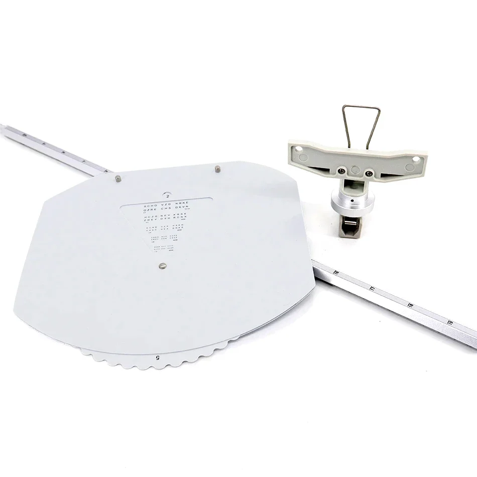 AIST Optometric Phoropter AO Standard Near Vision Test Set of Near Rod & Card & Holder Two Section Post-6