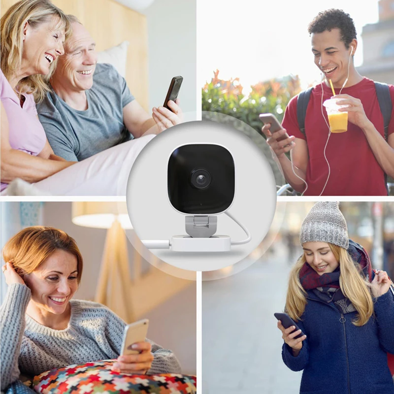 2025 4K Mini Security Camera Full Color Night Vision WiFi Monitor IP65 Waterproof Motion Detect Surveillance With 2 Way Audio-3