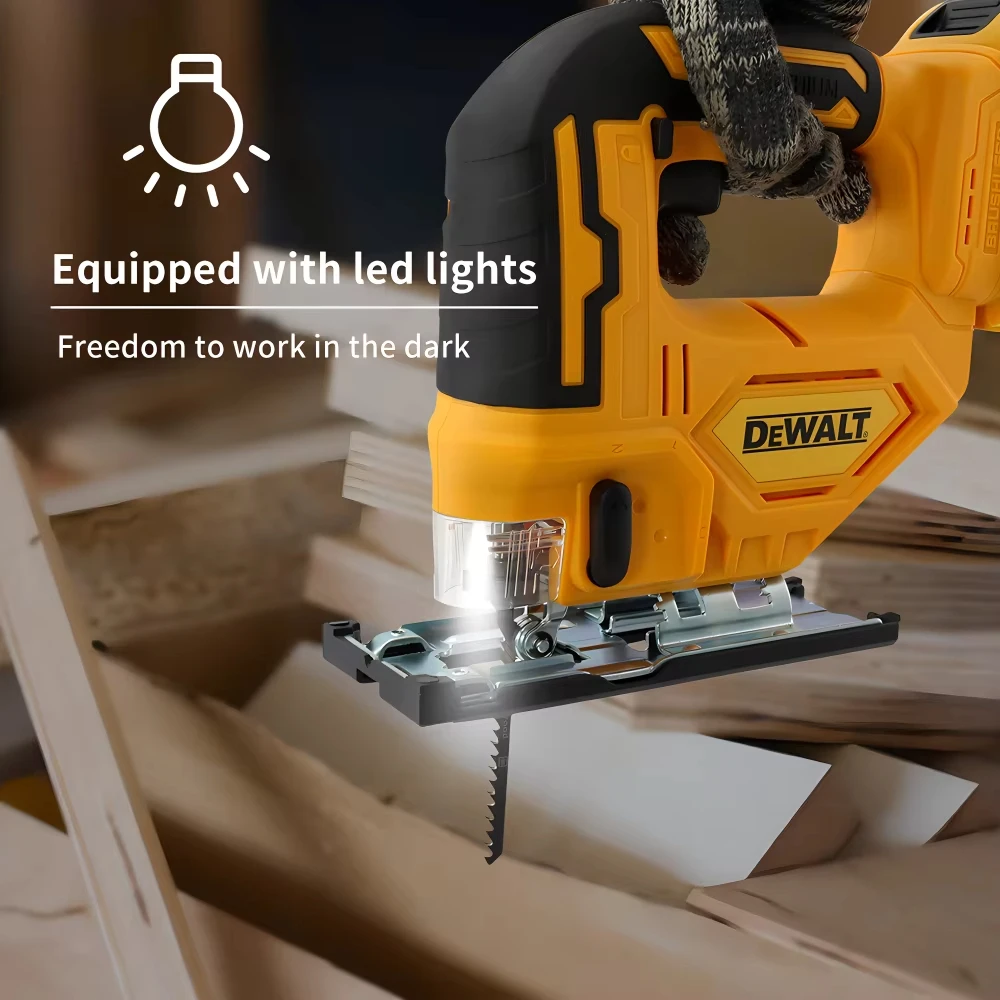Dewalt 2700RPM Brushless Curve Saw Cordless Electric Jig Saw Portable Adjustable Woodworking Power Tool For Dewalt 20V Battery-3