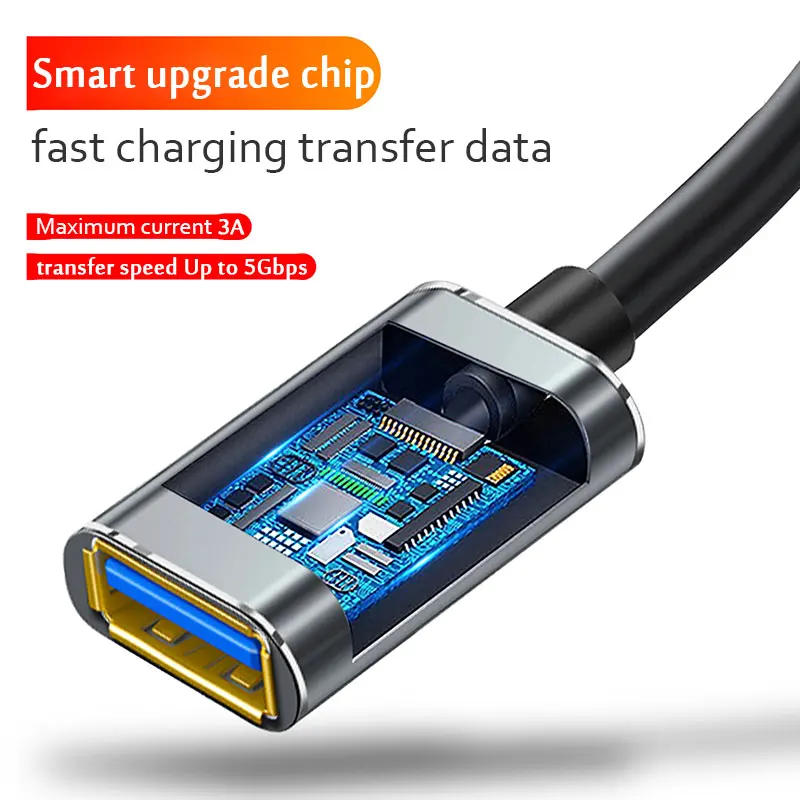 USB 3.0 / 2.0  Extension Cable Male to Female Extender Cable Fast Speed USB 3.0/2.0 Extended for laptop PC USB 3.0 Extension-2
