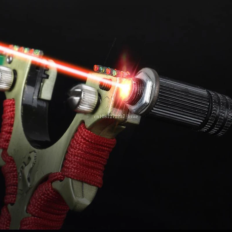 Strong Magnetic Slingshot with Compass Laser Slingshot High-precision Sling Professional Shooting Slingshots Catapult-2