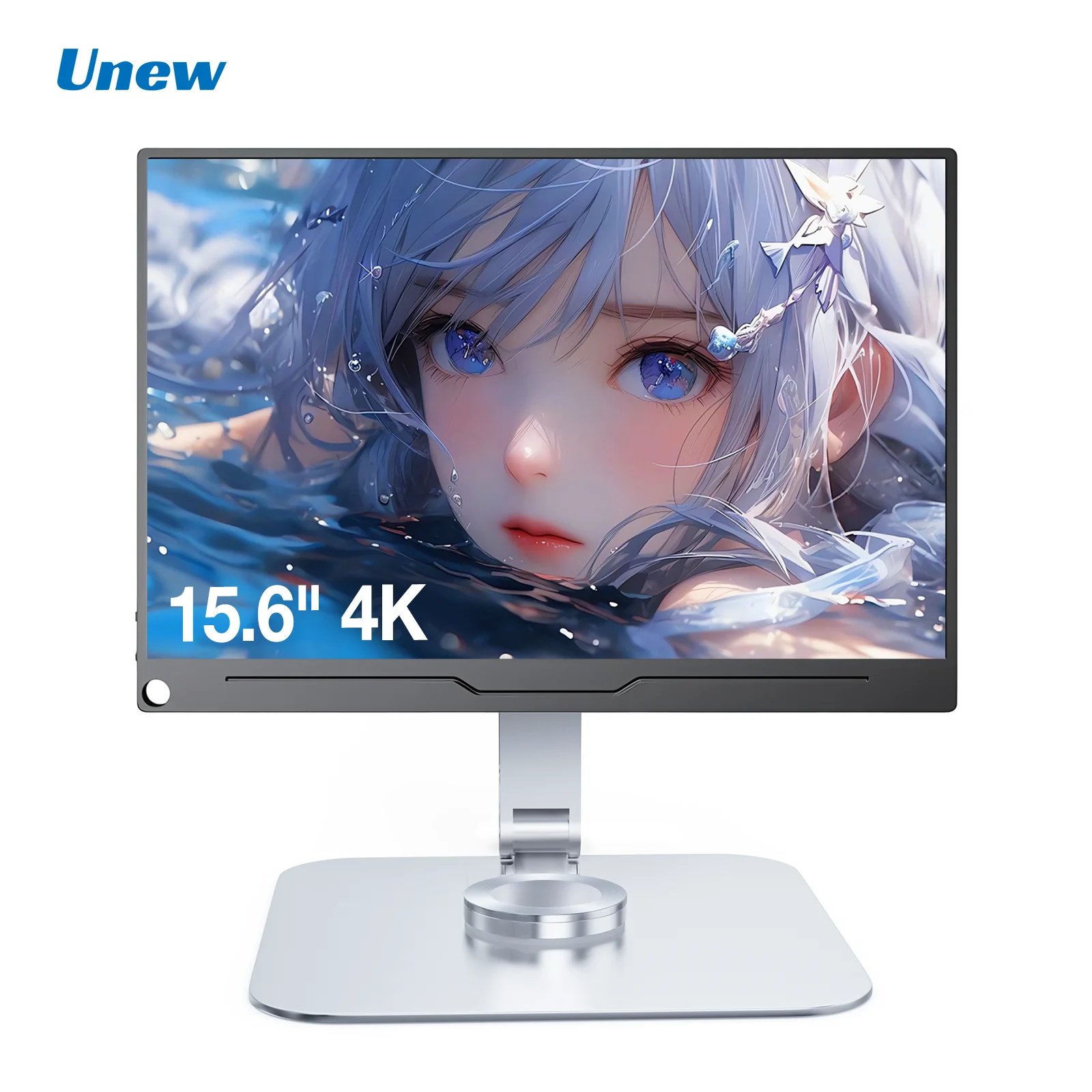 HOWENS 15.6 inch 4K FHD Portable Monitor Screen Dual Speakers HDR IPS RGB Gaming Display for Laptop Switch Xbox PS4/5 with Stand