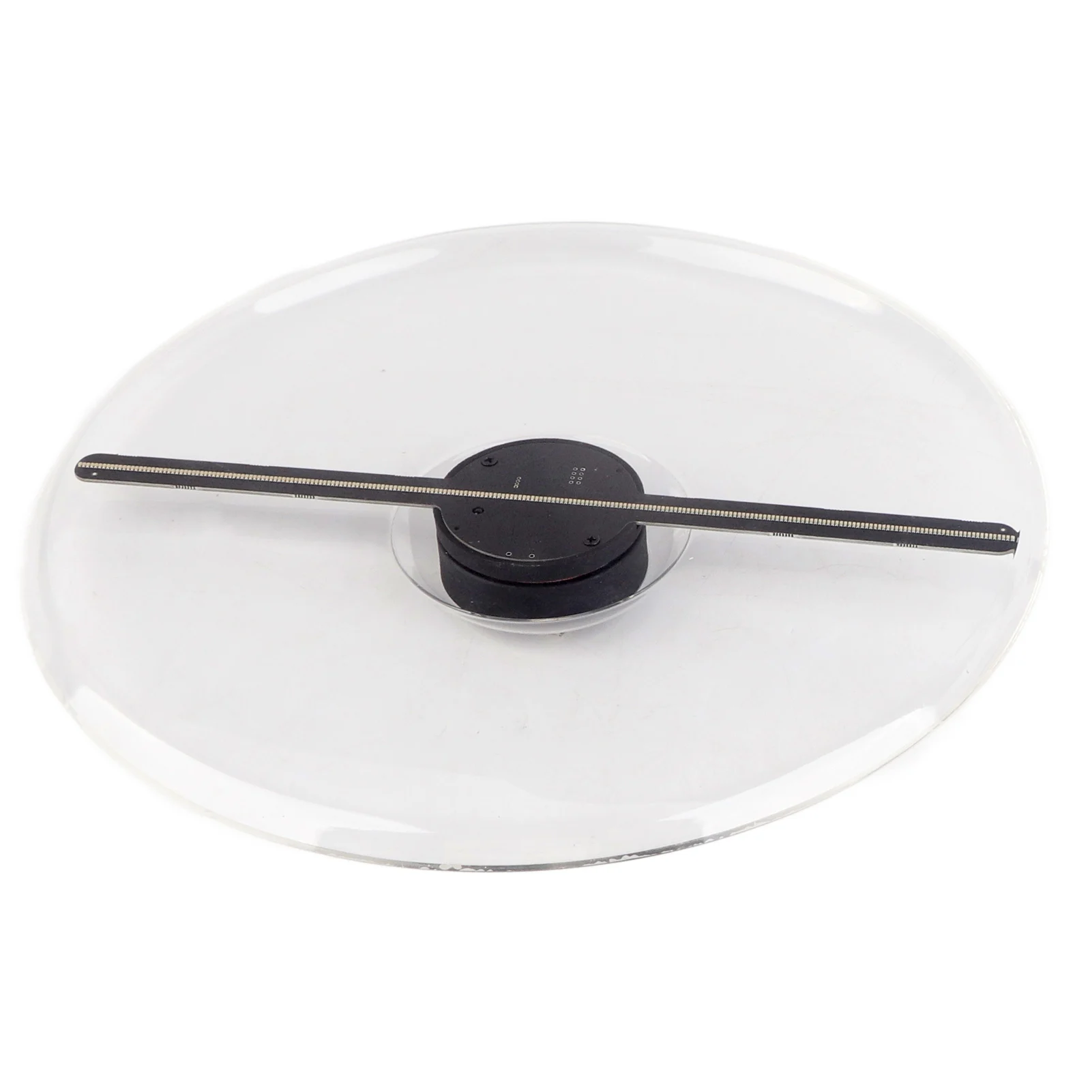 3D Holographic Fan Projector 27cm 3D Naked Eye Hologram Fan Holographic LED Fan Advertising Display Projector with Cover-5