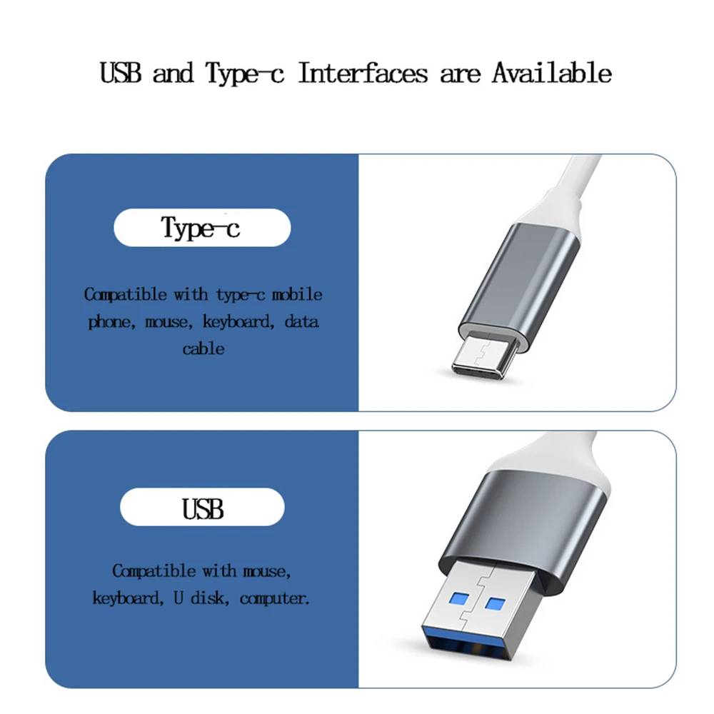 USB 3.0 Hub USB Hub 4 Port High Speed Type c Splitter 5Gbps For PC Computer Accessories Multiport HUB 4 USB 3.0 2.0 Ports-2