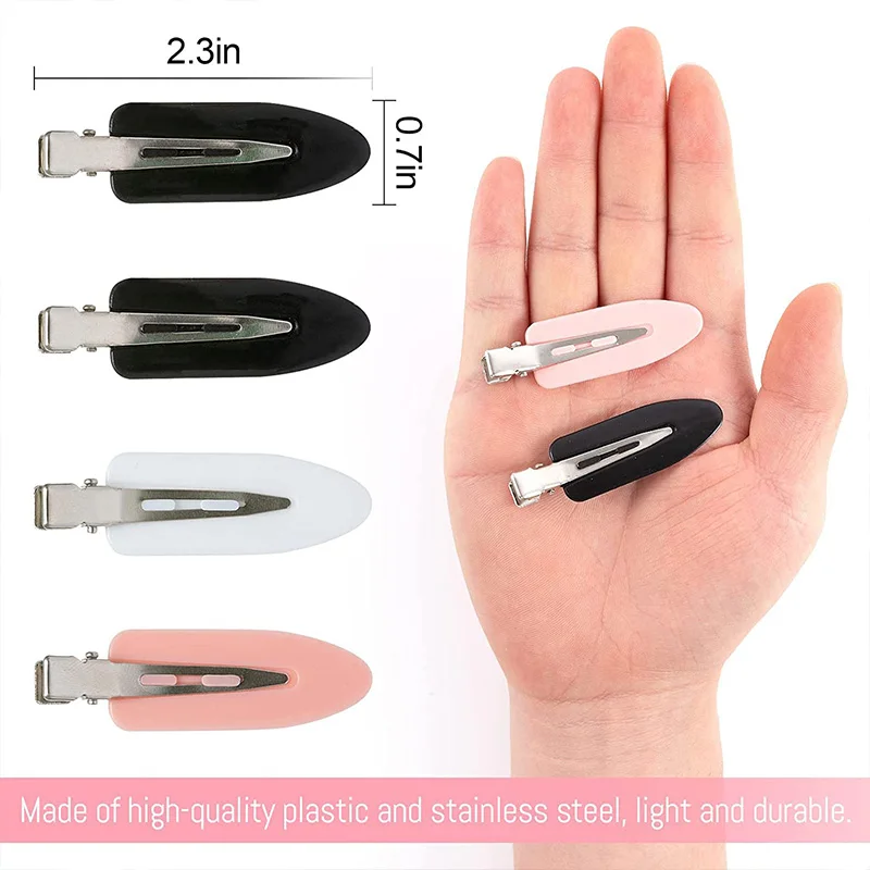 10pcs/set No Crease Basic Hair Clips For Women Girls Hair Styling Makeup No Bend Hairpins Barrettes Fashion Hair Accessories-6