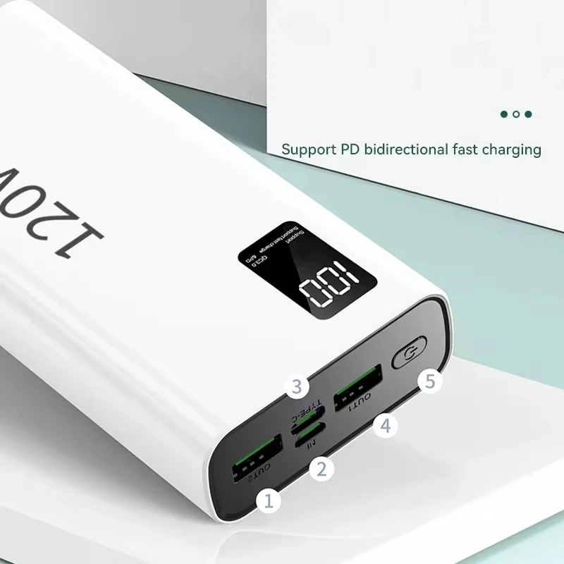 Xiaomi 120W Super Fast Charging 50000mAh High Capacity Power Bank Powerbank Portable Battery Charger For iPhone Samsung Huawei-3