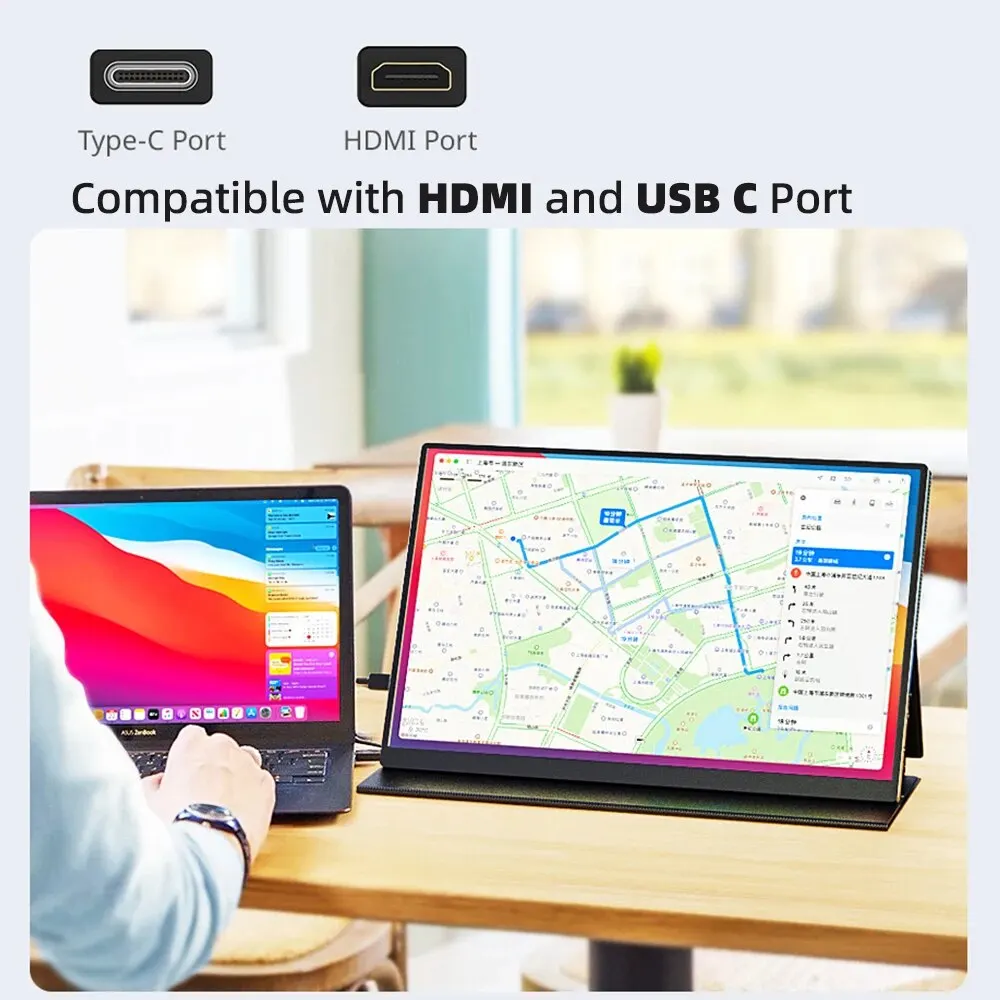 XIANWEI Portable Monitor 16 inch 2.5K 120Hz 2K 100% SRGB Display External Screen For Laptop PC Macbook Xbox Switch PS5/4 Gamer-6