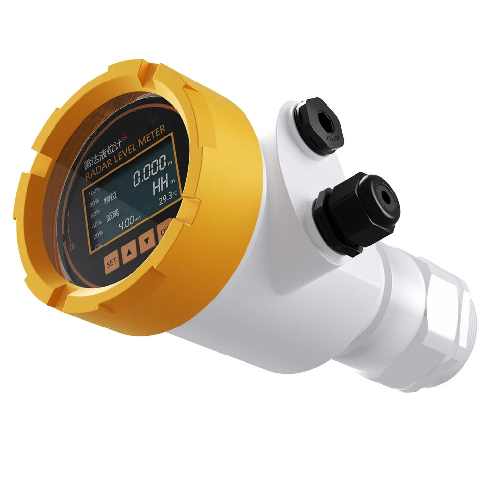 Radar Level Gauge 4-20mA Anti-Corrosion LCD Radar Level Gauge RS485 0-20m Water Level Sensor DC 24V Liquid Level Transmitter-2