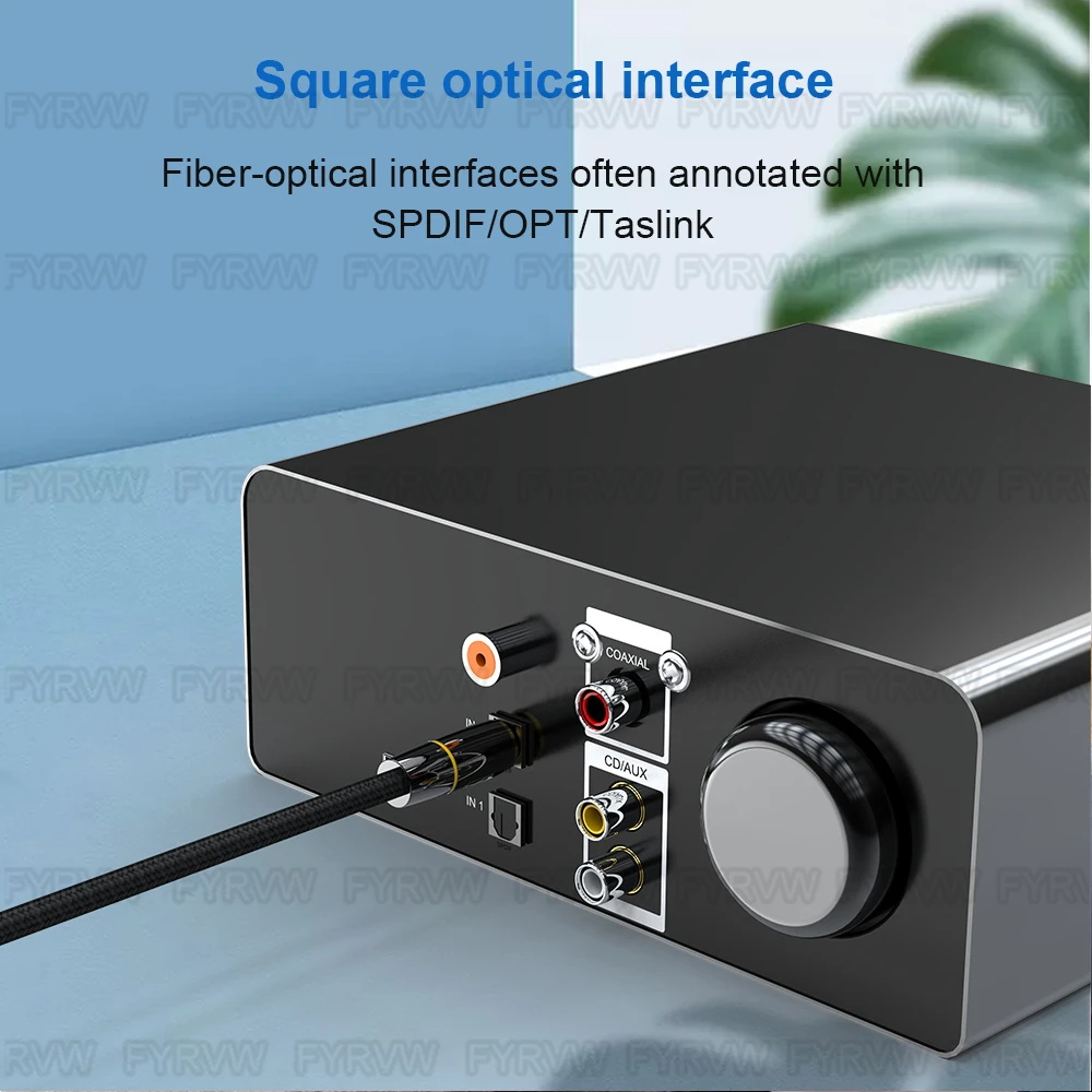 Optic Audio Cable Digital Optical Fiber Cable Toslink 1m 5m 10m SPDIF Coaxial Cable for Amplifiers Player PS4 Soundbar Cable-5