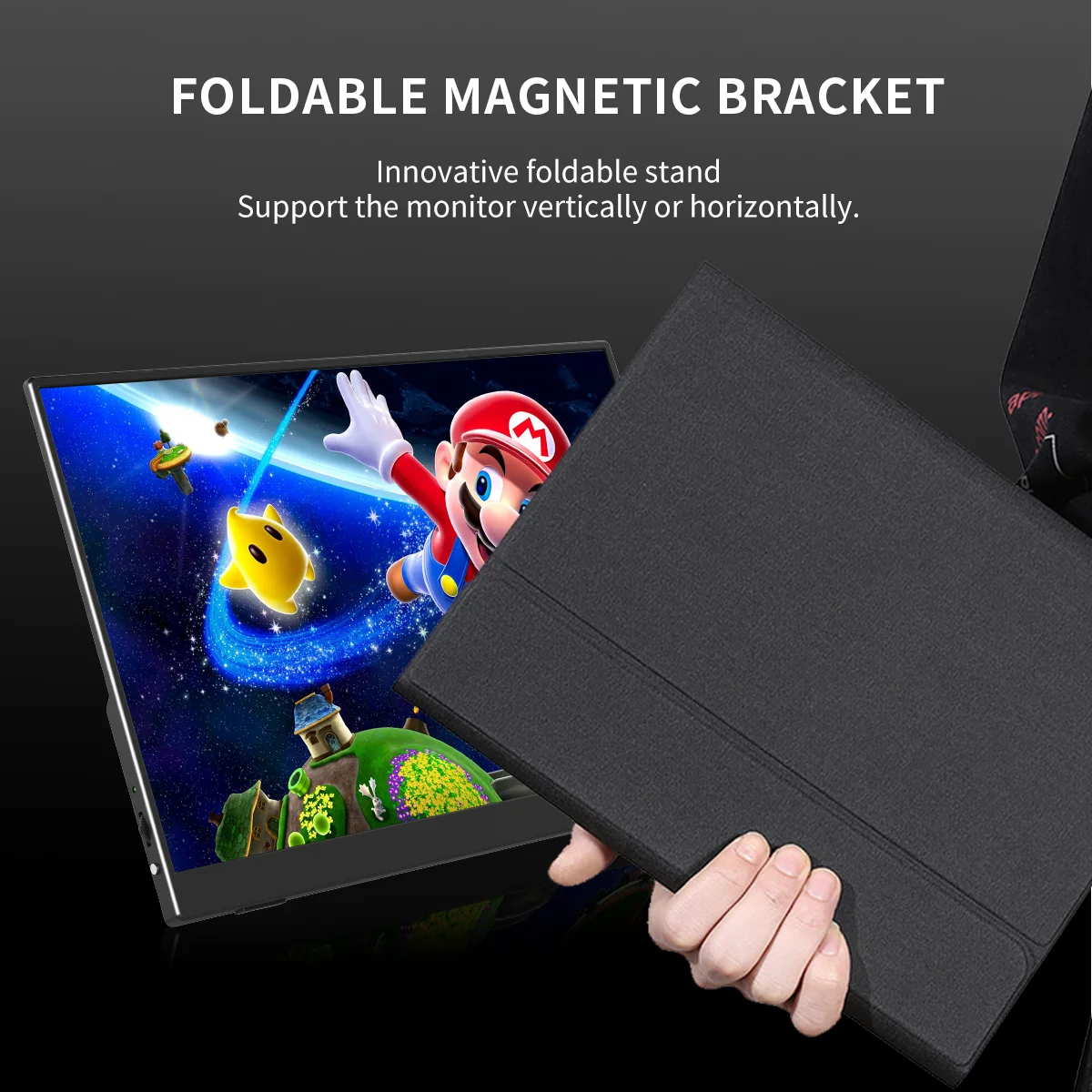 13.3 inch 2560x1600p 2.5K Portable Monitor External Display for Gaming Laptop PS3/PS4 Switch Mini PC Tablet-4