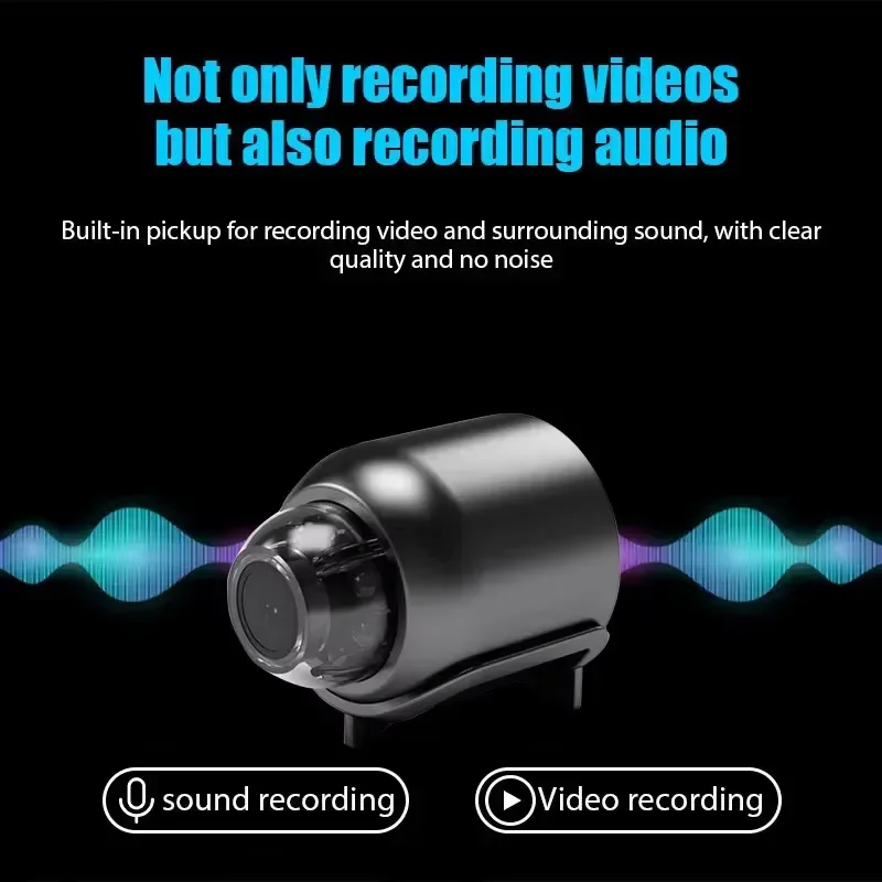 Mini X5 Camera Wireless 1080P Surveillance Security Video Cam Night Vision Motion Detect Camcorder Mini Cam Monitor Smart Home-2