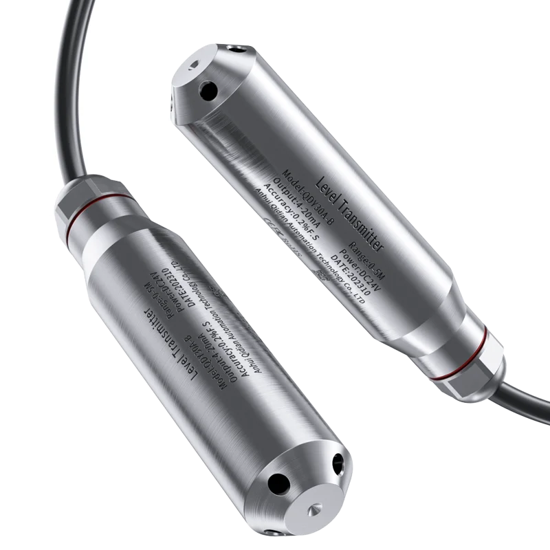 Water Level Sensor 4-20mA 0-10V 0-5V RS485 Level Transmitter 0-5m Liquid Level Sensor Transmitter 304SS Level Sensor Probe-3