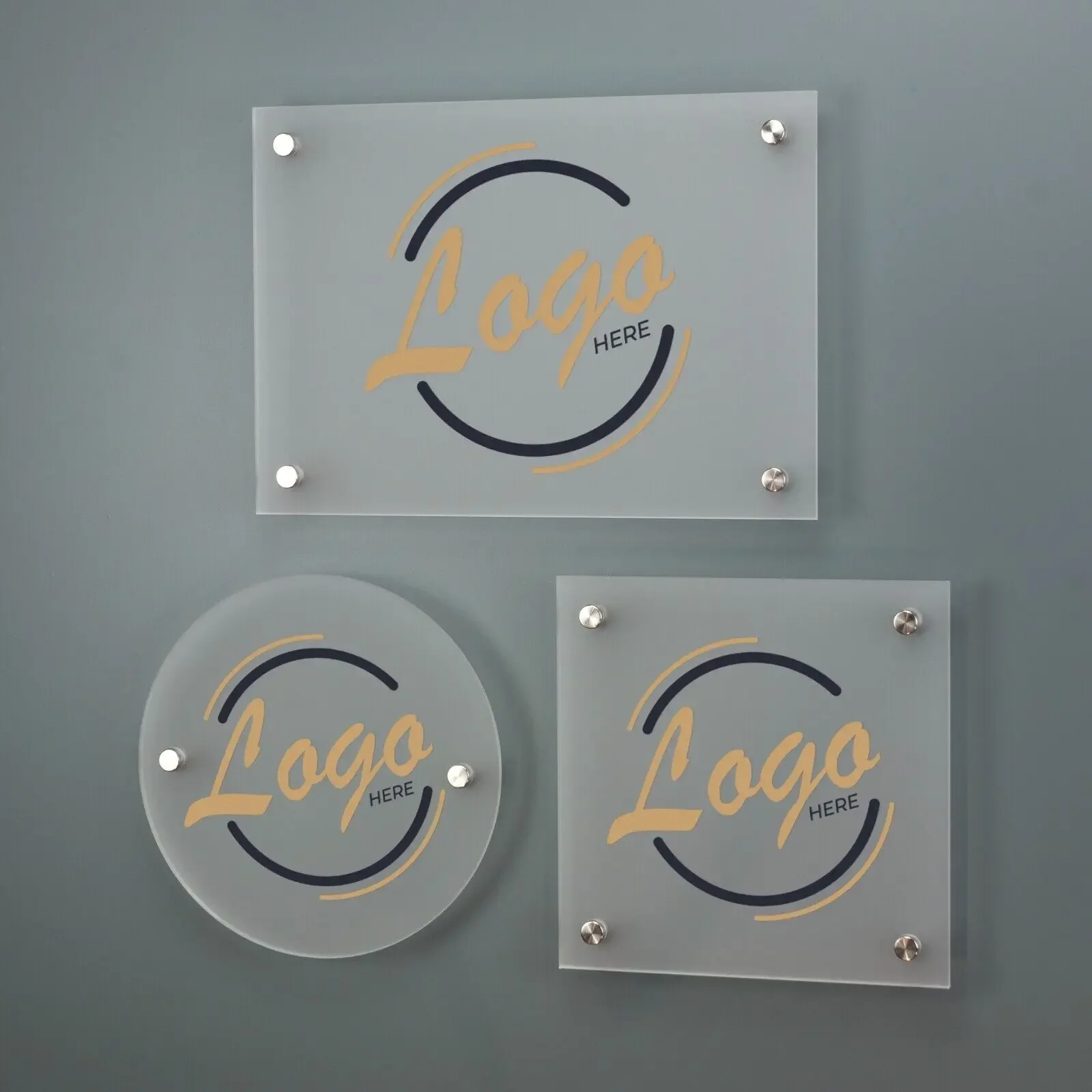 Customized Acrylic Business Plaque House Number Sign with Your Logo Personalized Address Signage Door Plaque-3
