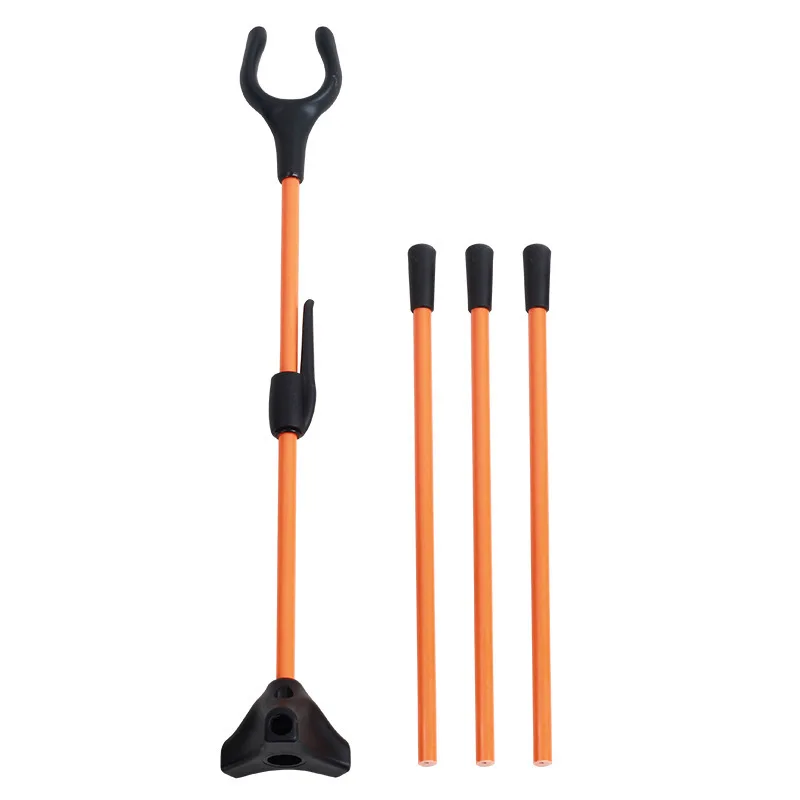 Foldable Aluminum Recurve Bow Stand - Portable Multi - Color Rack Holder for Hunting and Target Practice-6