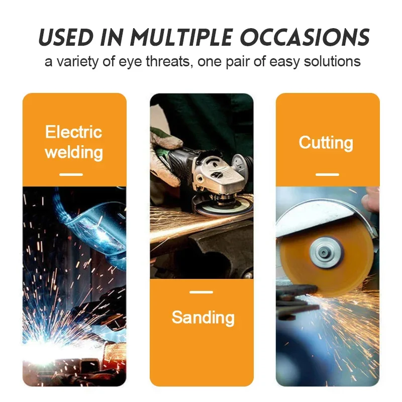 Anti-glare Automatic Darkening Dimming Welding Glasses Set Argon Arc Welding Glasses Welder Eye Protection Goggles Tools-5
