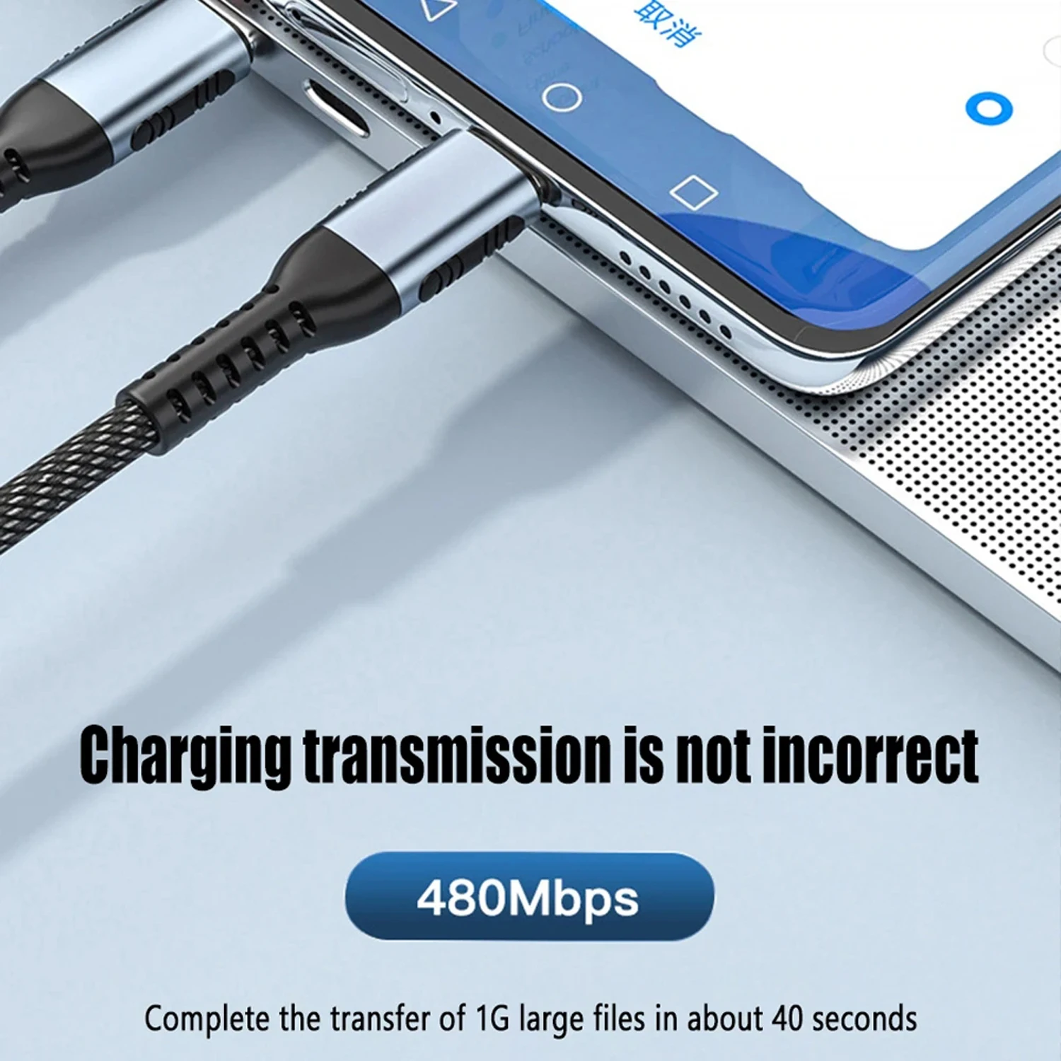 PD 240W Super Fast Charging Cable for Laptop Tablet USB Type C Data Cord for Macbook Air iPad iPhone 15 Pro Max Xiaomi Dell HP-4