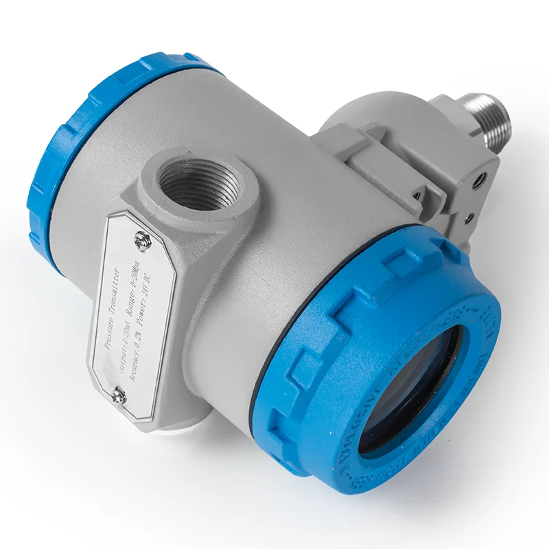 Waterproof LCD Pressure Transmitter Sensor 0-100bar 0-300bar 0-600bar M20*1.5 EX Proof Digital Pressure Sensor Transducer 4-20mA-4